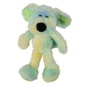 Plush Rainbow Swirl Dogs