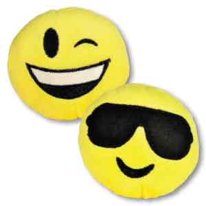 Plush Emoji Smile Faces