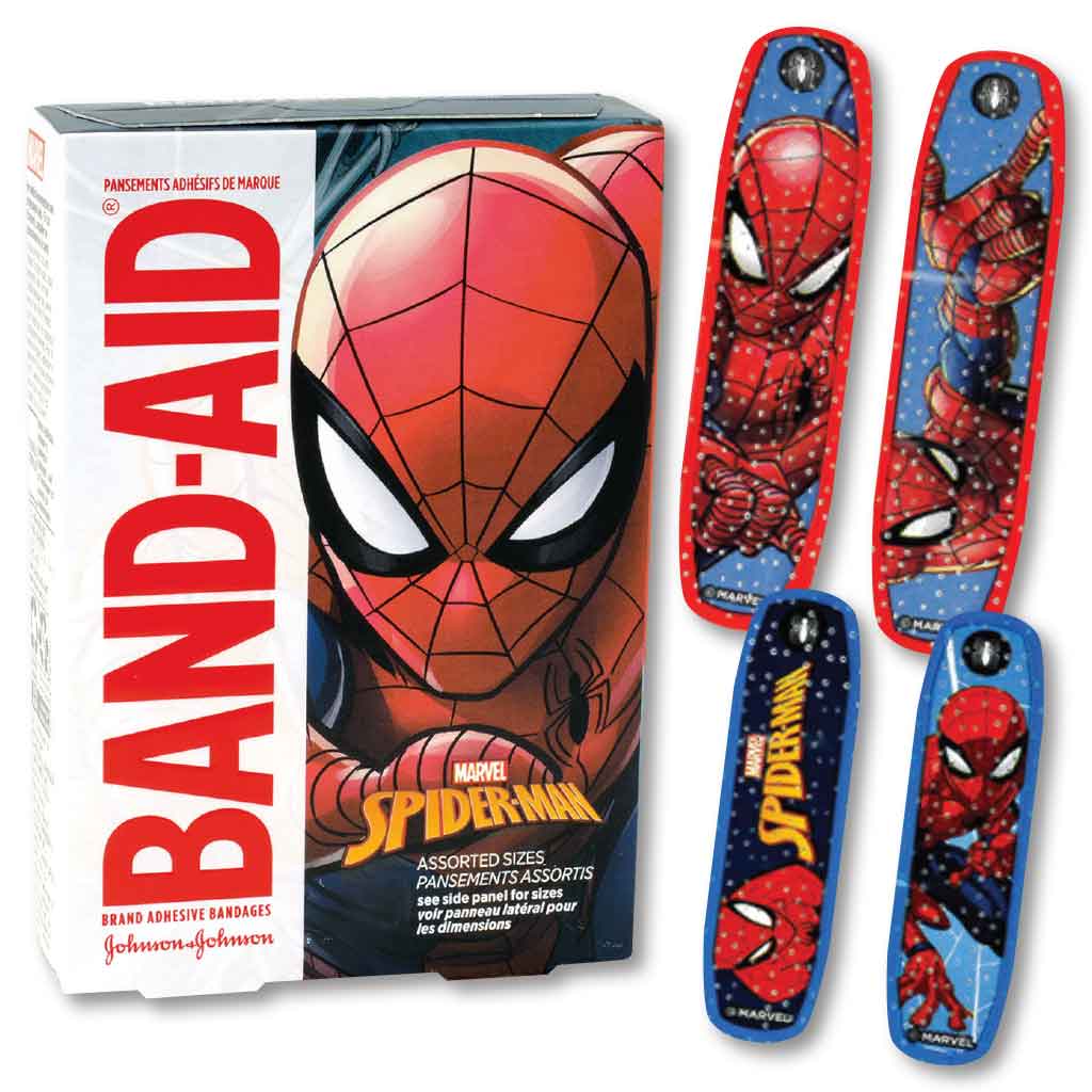 Spider-Man Band-Aid Bandages