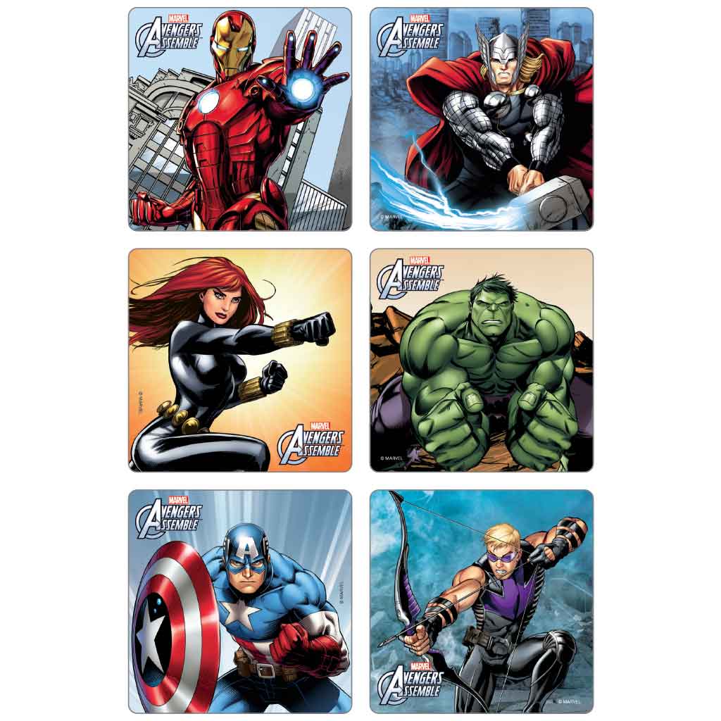Avengers Assemble Stickers