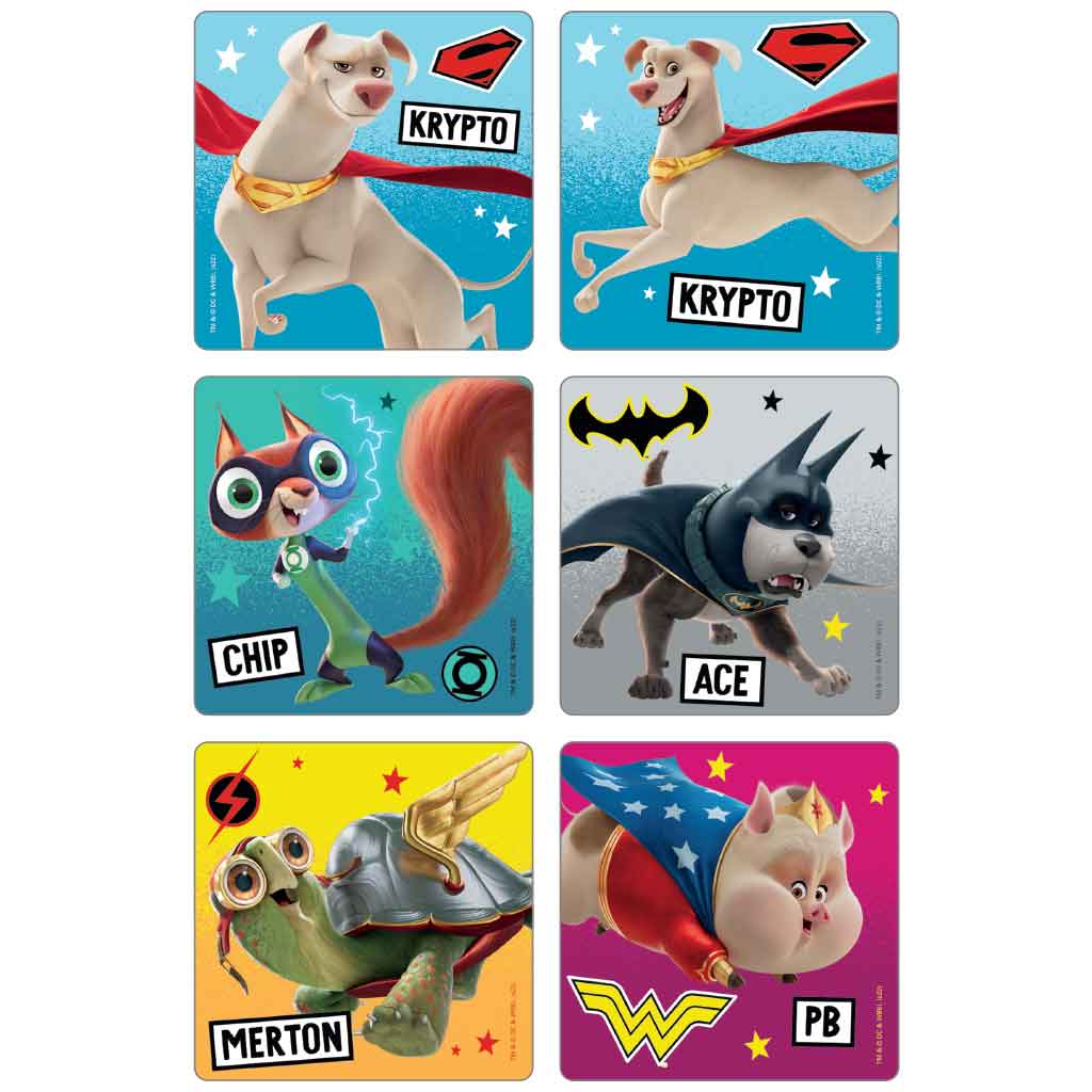 DC League of Super-Pets Stickers