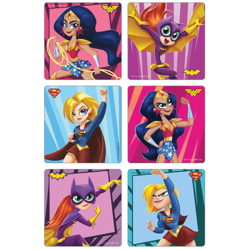 DC Super Hero Girls Stickers