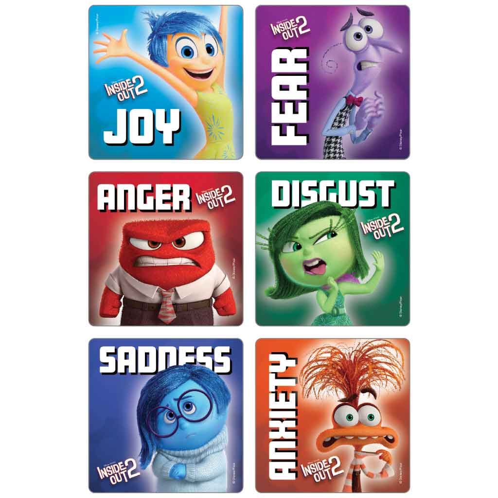 Inside Out 2 Stickers
