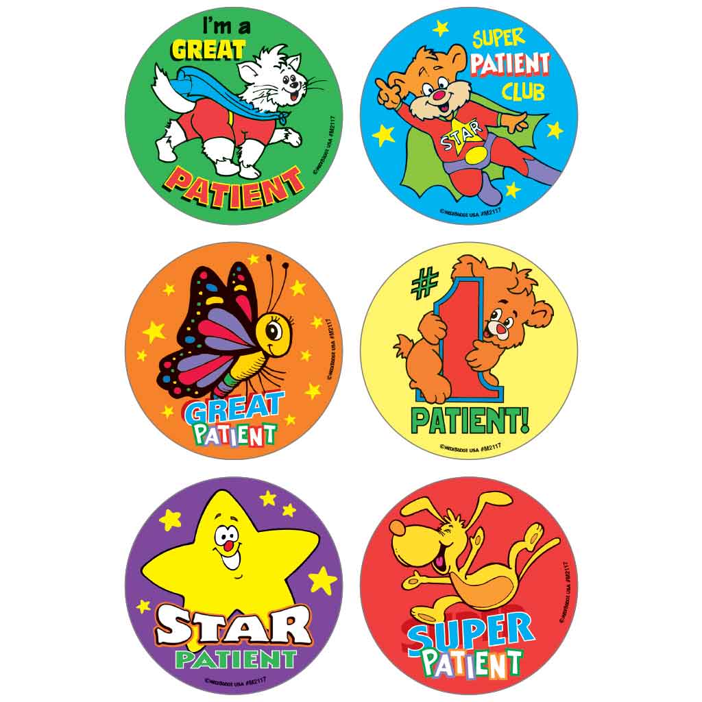 Super Patient Asst. Medical Stickers