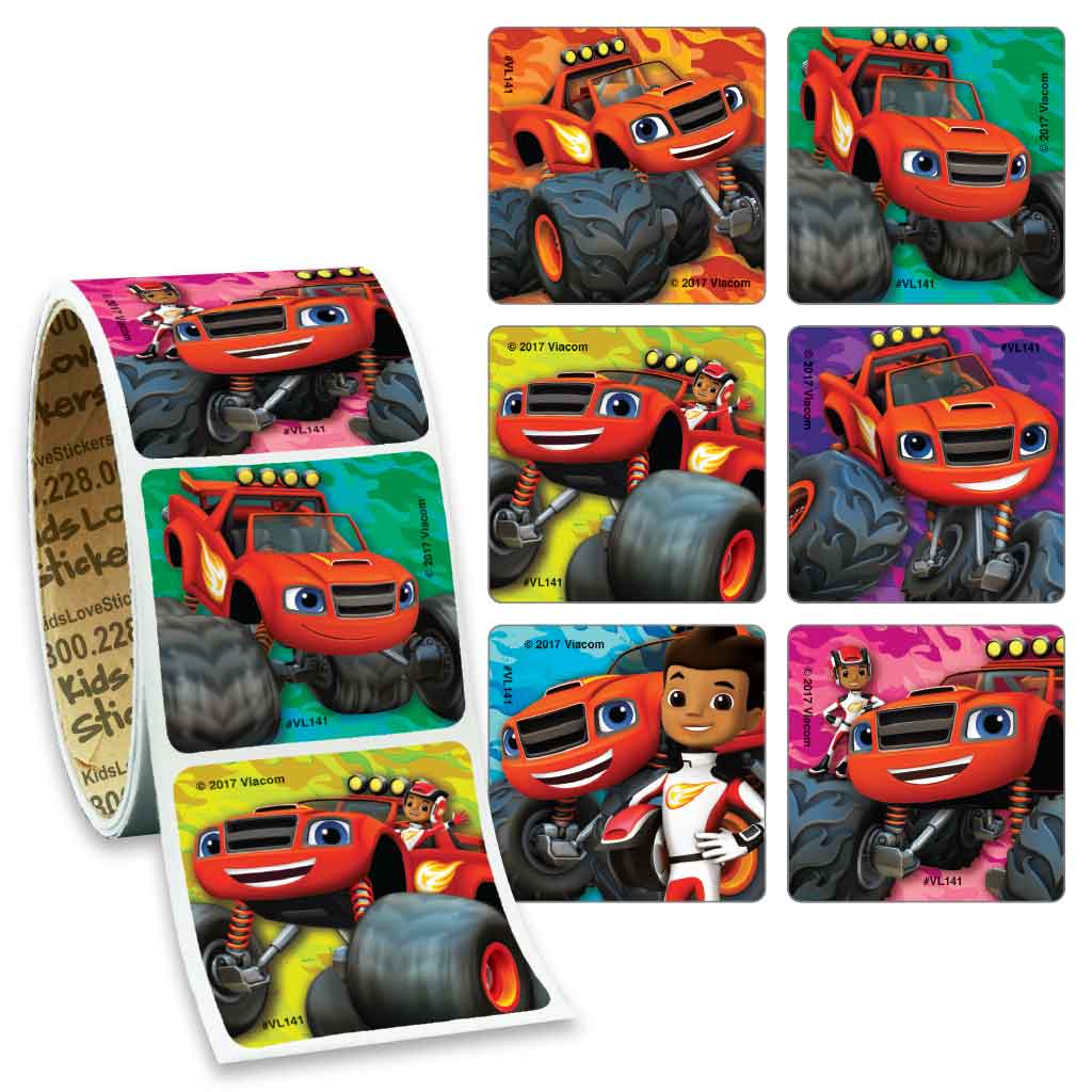 Blaze & The Monster Machines Value Stickers™ - Roll