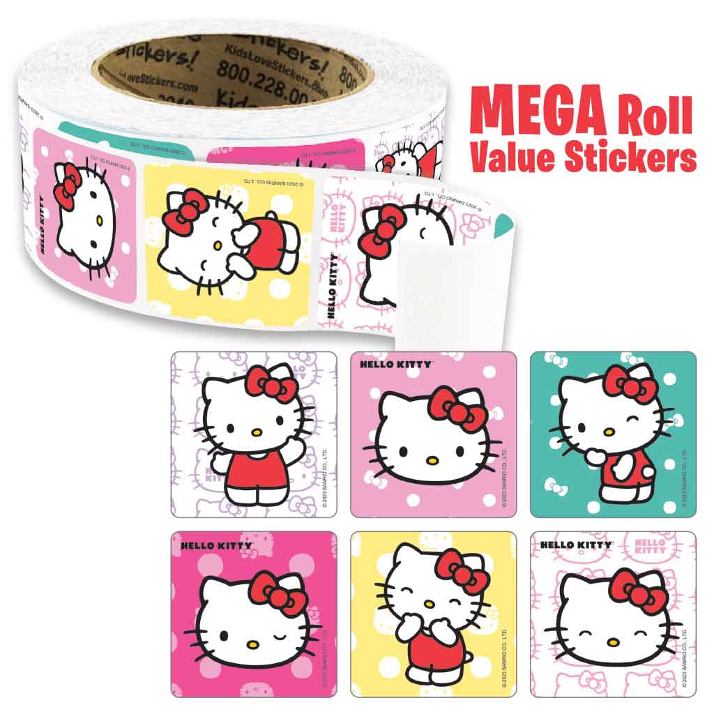 Hello Kitty Mega Roll Value Stickers™