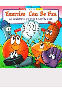 Exercise Can Be Fun Coloring Books